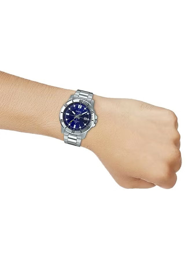Men's Enticer Water Resistant Stainless Steel Analog Watch