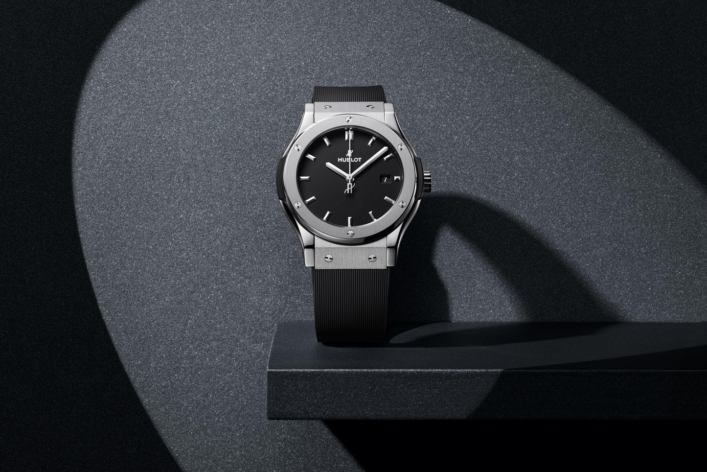🕒 HUBLOT Classic Fusion – Black Dial Titanium Edition (Replica) By SHABAB STYLE