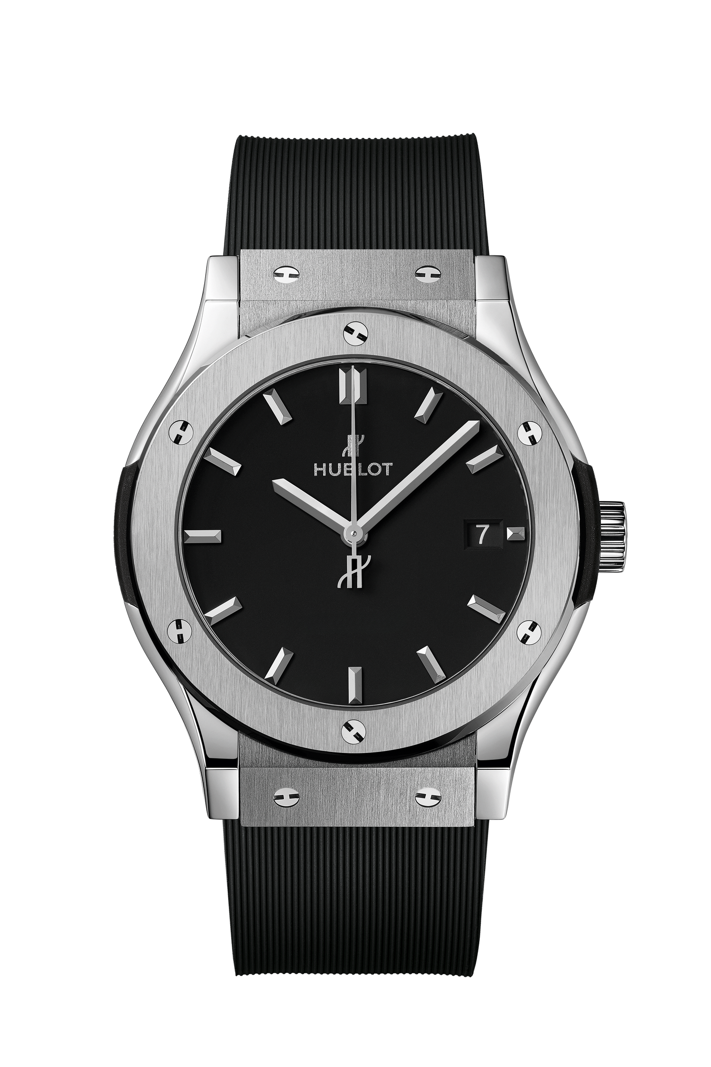 🕒 HUBLOT Classic Fusion – Black Dial Titanium Edition (Replica) By SHABAB STYLE